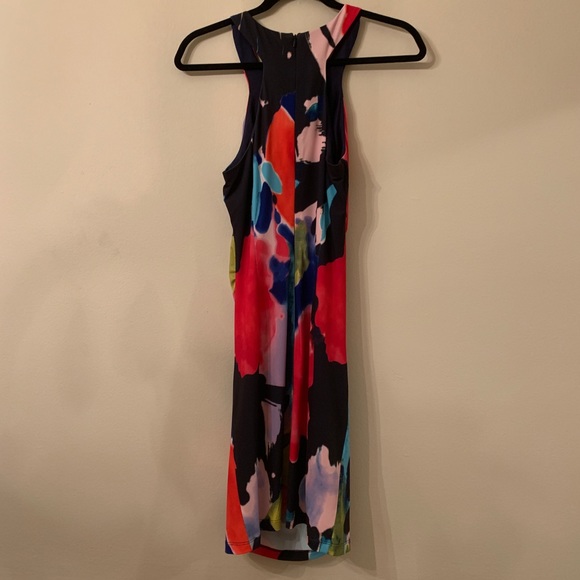 TRINA TURK Watercolor Halter Mini Dress - Picture 6 of 7